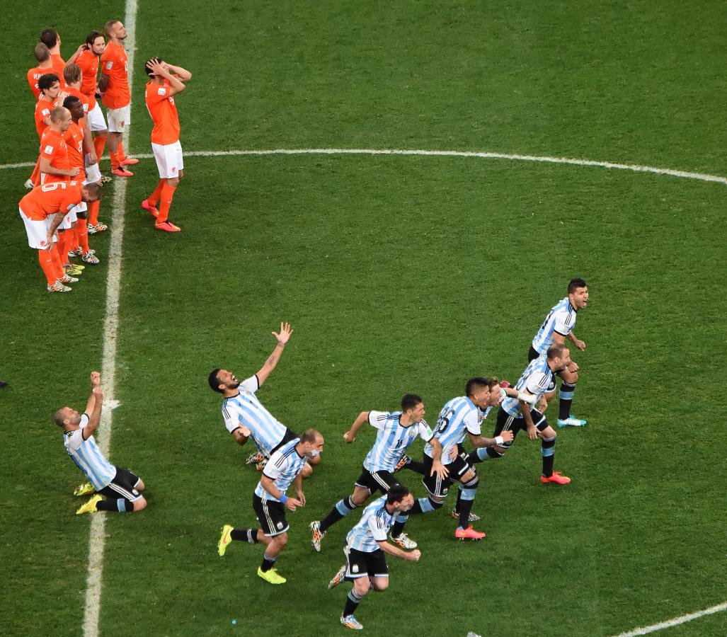 Imagen Brasil 2014: Triunfo por penales y clasificación a la final (CHRISTOPHE SIMON / AFP)