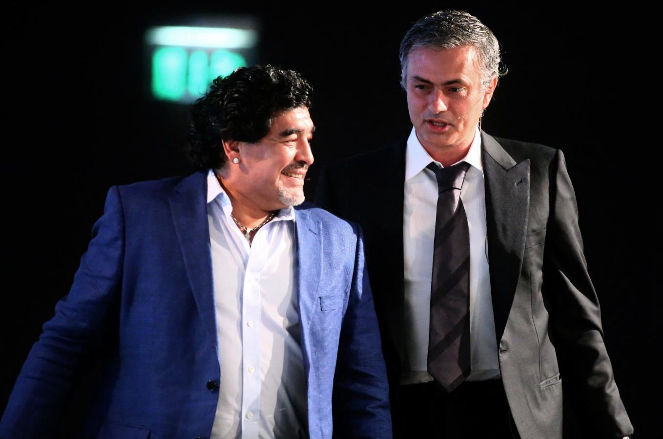 Imagen Diego y José en Dubai, año 2018. Crédito MARWAN NAAMANI / AFP