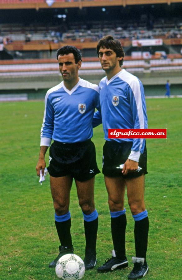 Imagen Enzo Francescoli y Antonio Alzamendi.