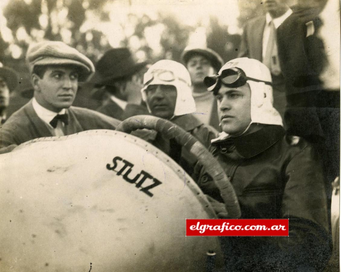 Martín "Macoco" Alzaga Unzue, pionero de los pilotos argentinos ganadores en Europa. Fue un playboy proveniente de una de las familias más acomodadas del país.