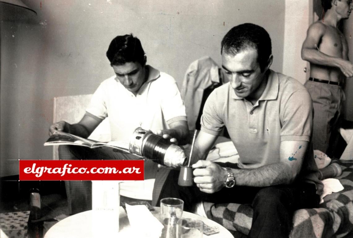 La costumbre que acompaña a Pavoni de toda la vida, el mate.
