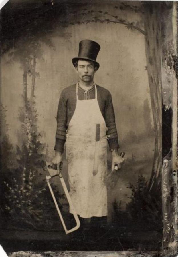 Imagen William Poole, alias Bill el carnicero, en una fotografía de 1855 