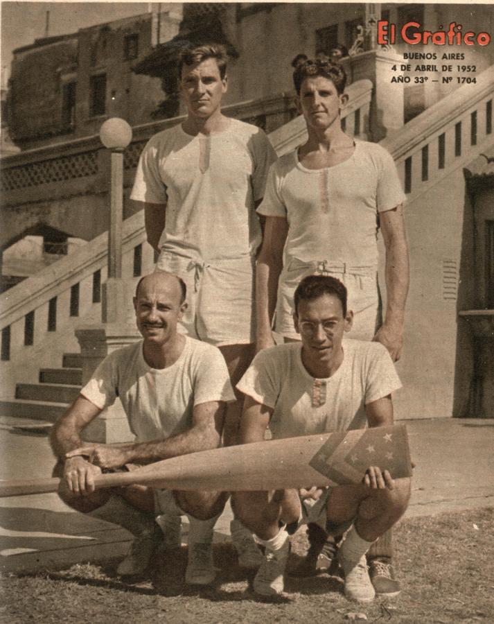 1952. Campeones de Sudamérica El Gráfico
