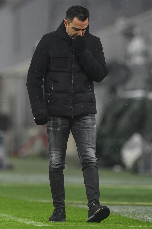 Con Xavi como entrenador, Barcelona quedó afuera en fase de grupos de la Champions (Christof STACHE / AFP)