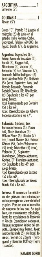 Imagen Argentina - Colombia