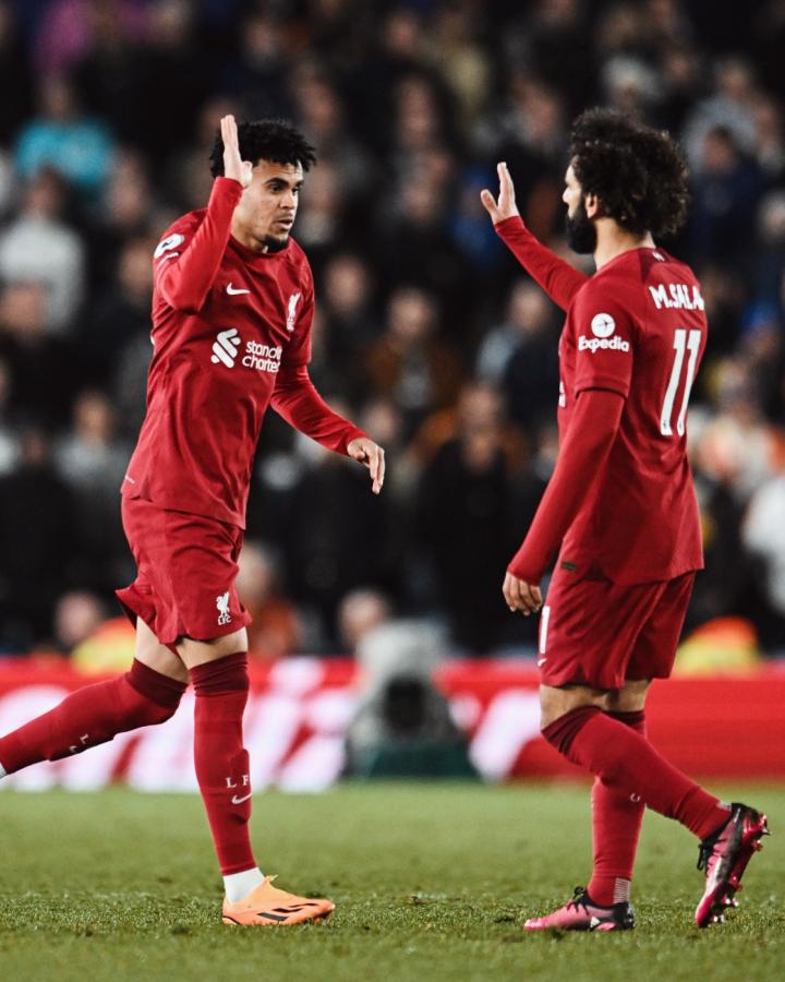 Imagen Luis Díaz regresó a las canchas tras un largo parate por lesión. Foto: @LFC