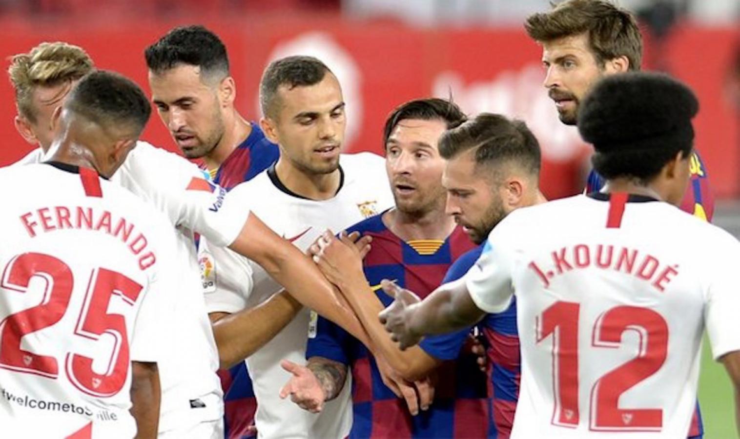 EL SEVILLA FRENTE AL BARCELONA POR LA COPA DEL REY | El Gráfico