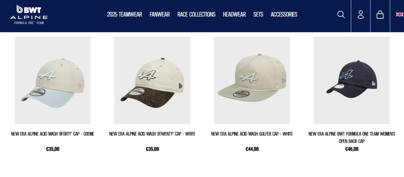 Imagen El surtido de gorras es amlio y va de los 25 a los 45 euros, aproximadamente.