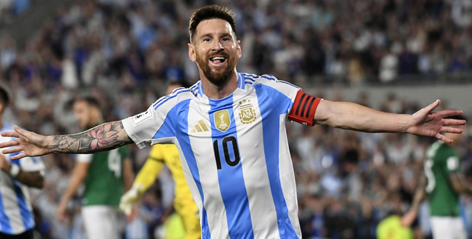 Imagen Messi en la Selección