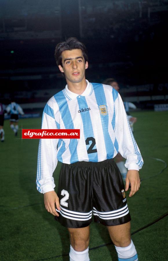 Imagen En la Selección Argentina.