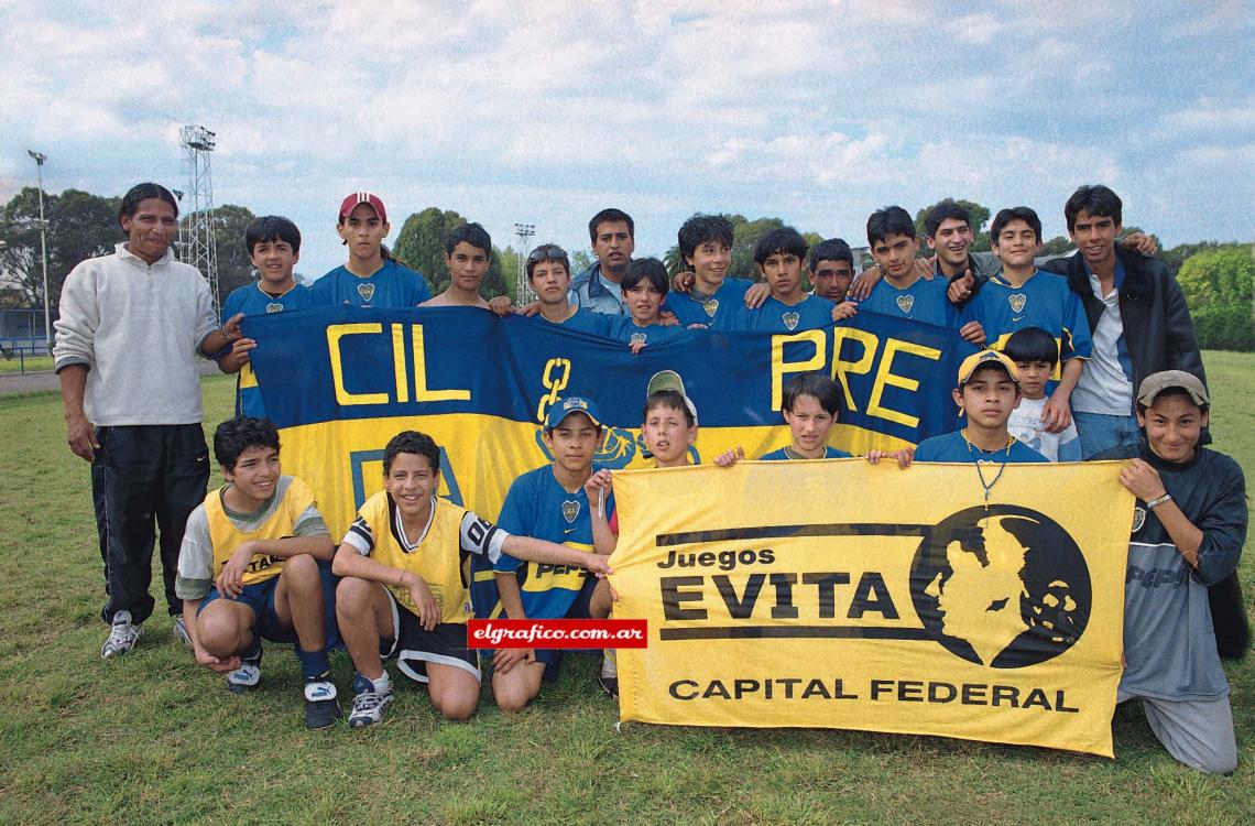 Cildañez, el equipo de Lugano que levantó la copa y consiguió el viaje a La Pampa.