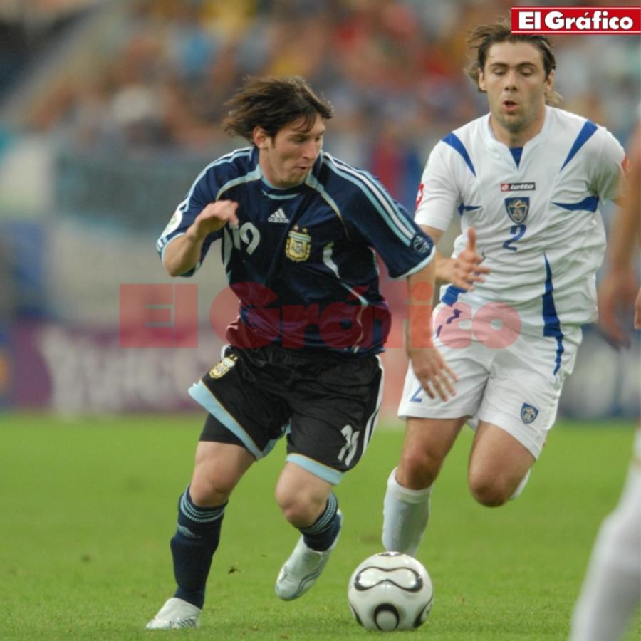 Imagen Messi, en acción
