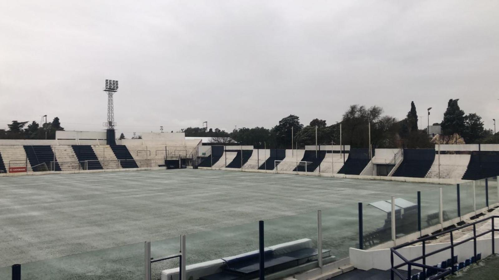 Así amaneció La Boutique, el estadio de Talleres de Córdoba, ubicado en el barrio Jardín. Foto: Showsport