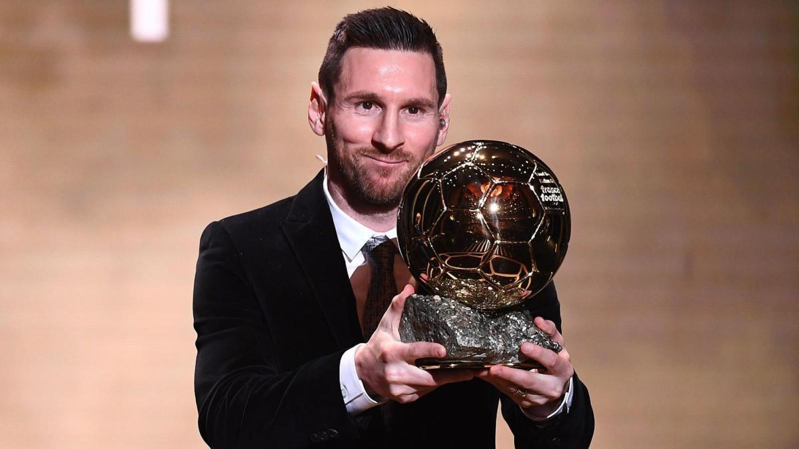 Imagen Messi, el más ganador con 8 Balones de Oro, es el único que lo obtuvo cuatro veces seguidas.