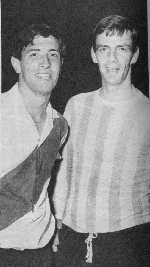 De la misma escuela rosarina: Enrique Fernández y el Flaco Menotti. Dos expresiones de calidad en River-Racing.