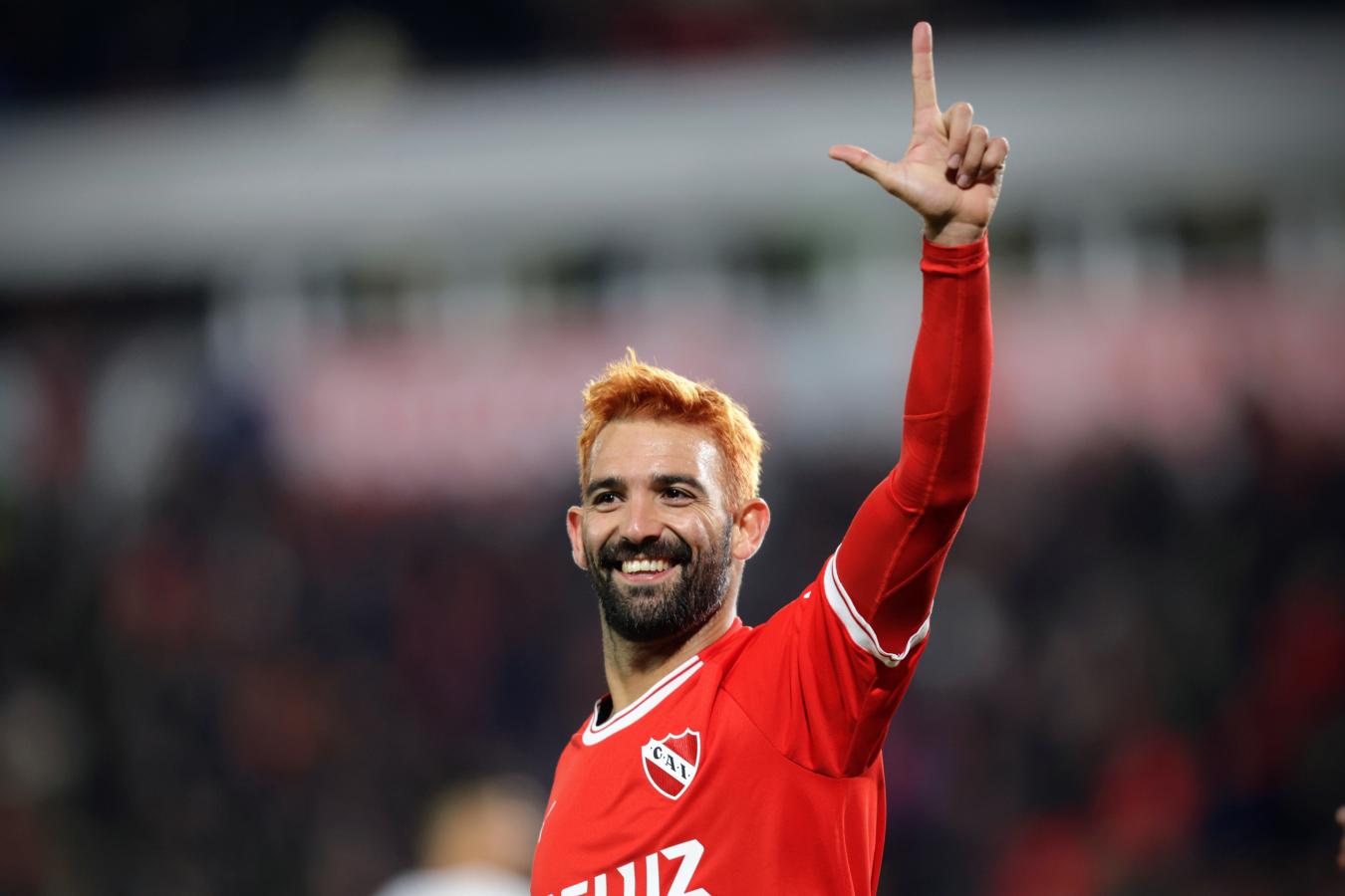 Imagen Cauteruccio el hombre gol del Rojo, convirtío 11 de los 23 tantos del equipo. Foto Fotobaires