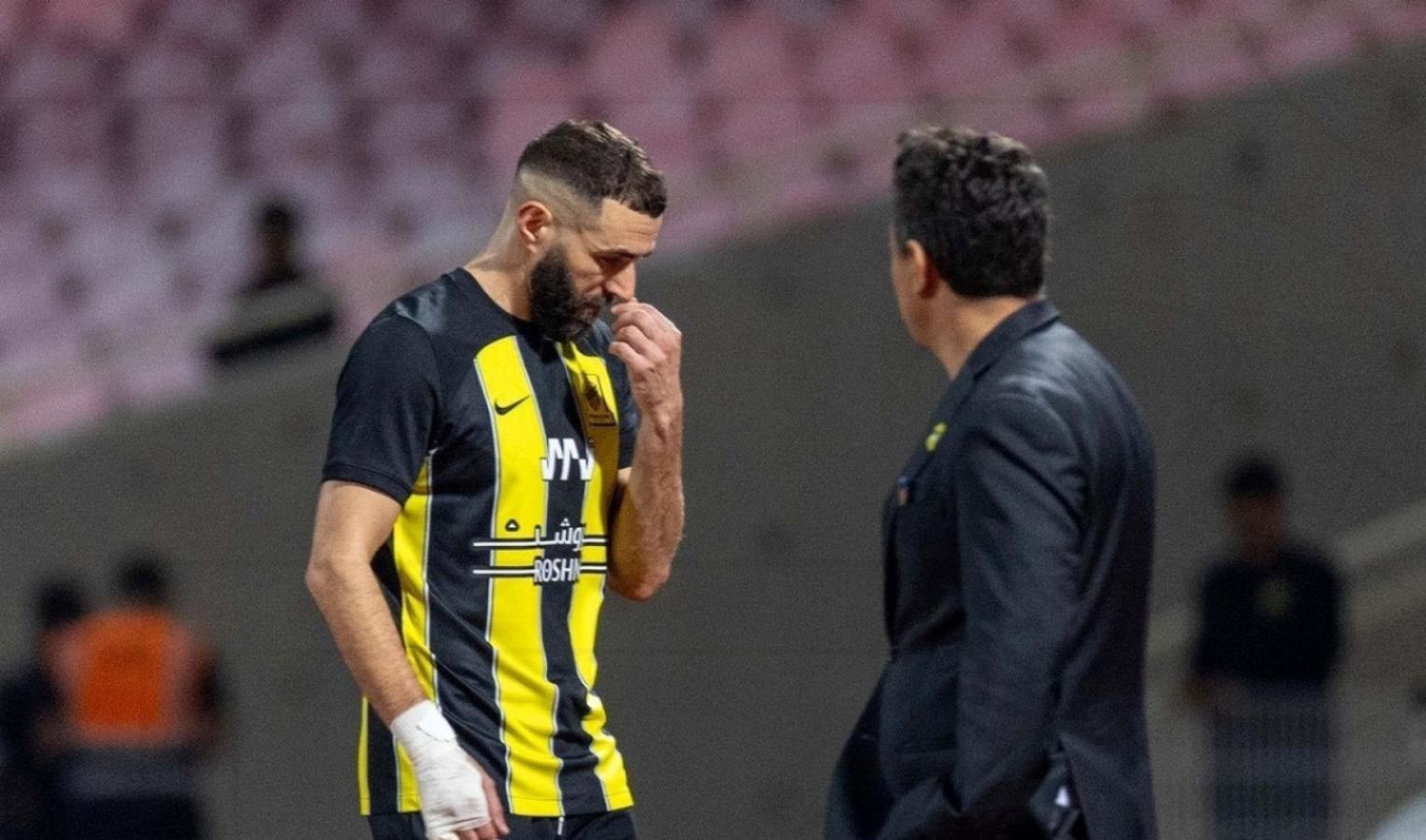 Imagen Gallardo separó a Benzema del plantel por faltar a los entrenamientos.