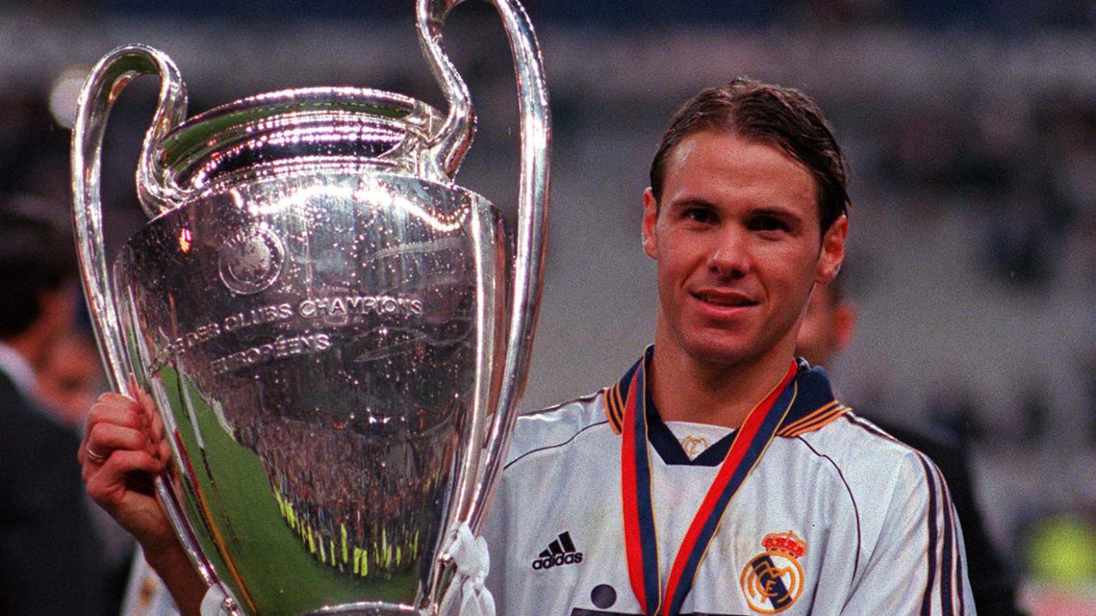Imagen Fernando Redondo, el único argentino que ganó la Champions con dos equipos diferentes: Real Madrid y Milan.