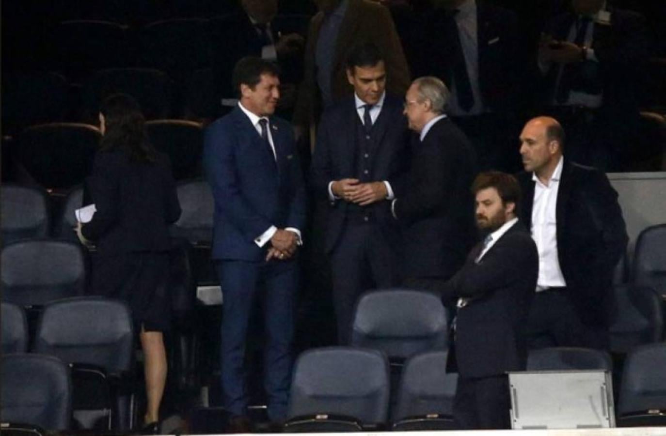 Imagen Rubiales el gran ausente en el palco de la final de Madrid
