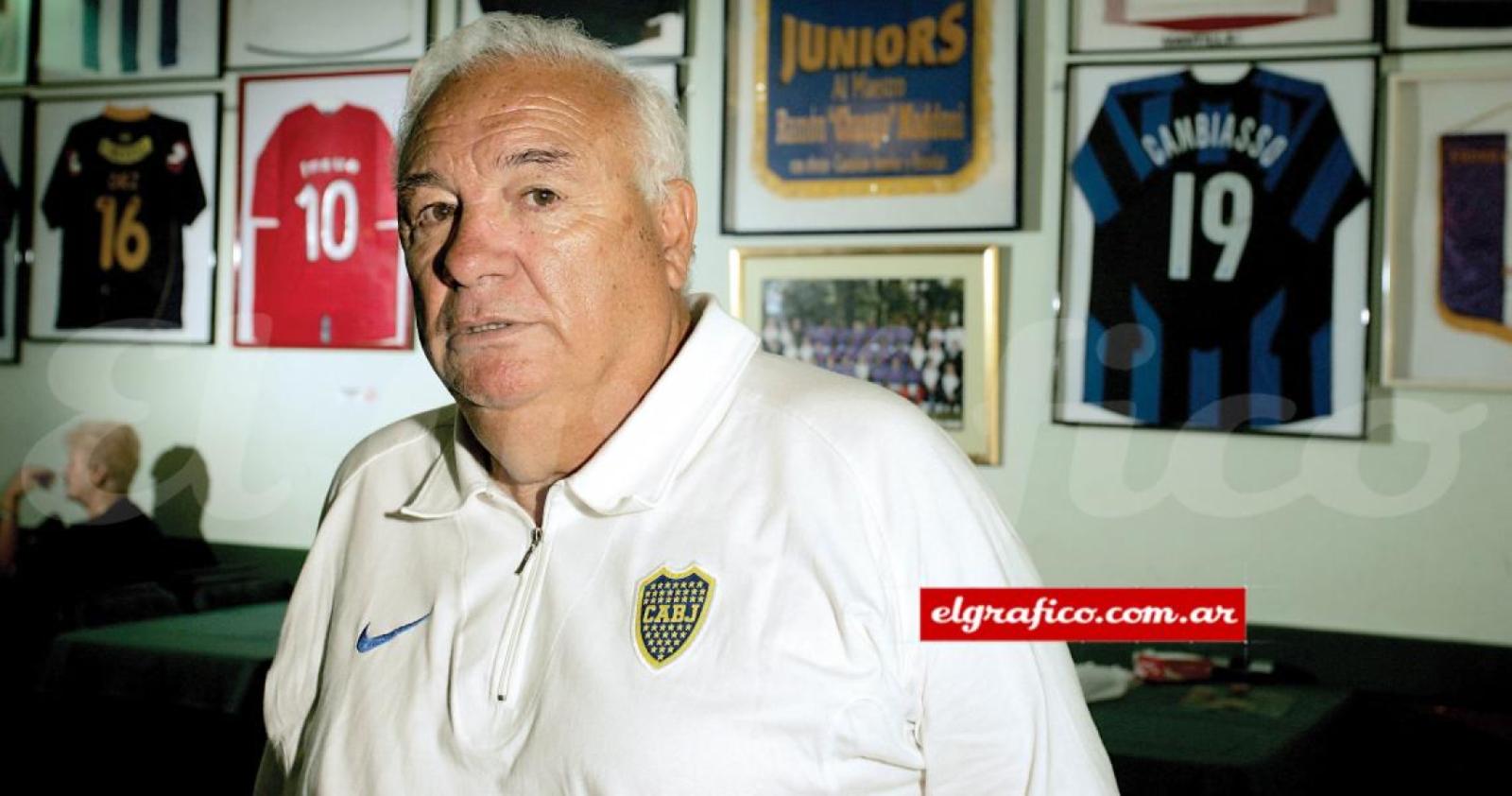 Imagen Ramón Maddoni tuvo una gran debilidad: Carlos Tevez.