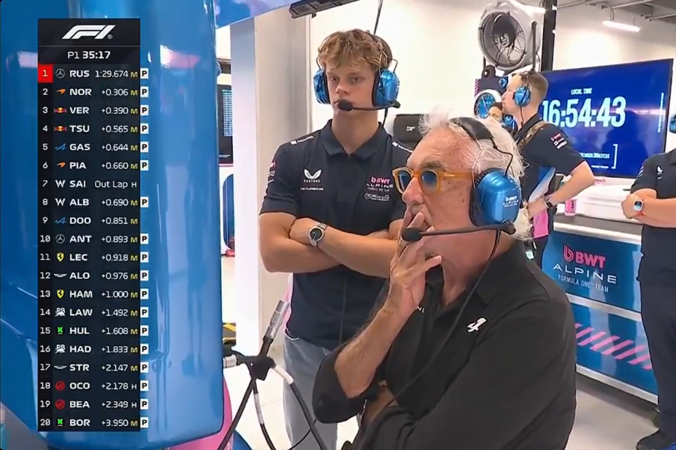 Imagen de No le gustó nada: la reacción de Flavio Briatore ante el mal comienzo de Doohan en el GP de Arabia Saudita