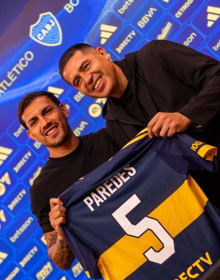 Imagen La vuelta de Paredes a Boca, en plenitud: un acto de amor.