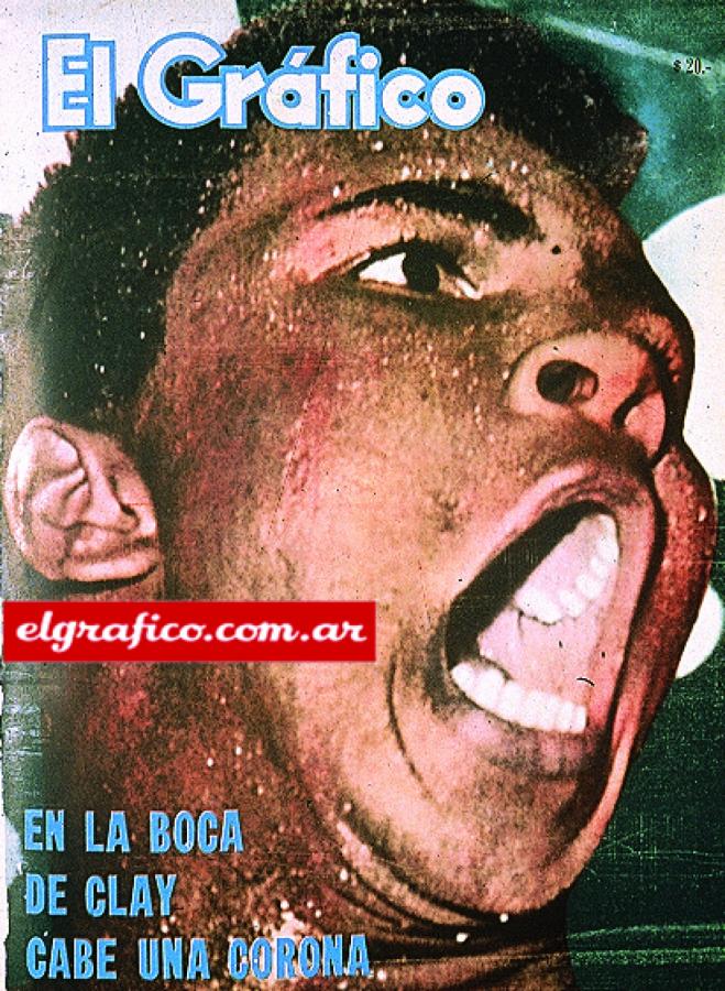 1964, tapa de EL GRAFICO. Excéntrico, increíble.