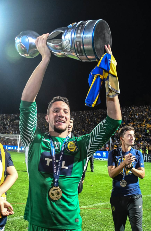 Imagen Ledesma ganó la Copa Argentina con Central en 2018.