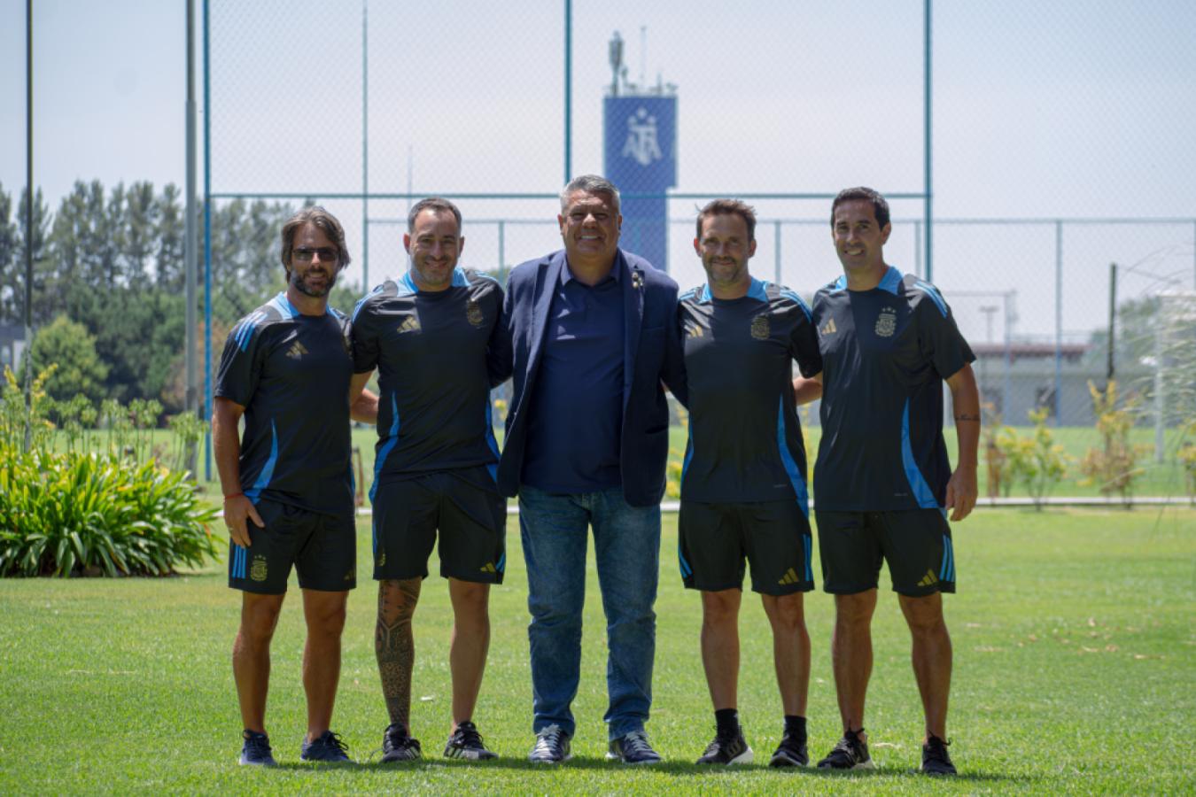 Imagen David Torrijo, Martín Pérez Rodríguez, Hernán Magrini y Matías Galvan de Fútbol Playa