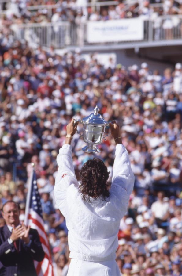 Imagen 1990: Gabriela Sabatini, el US Open y la gloria.