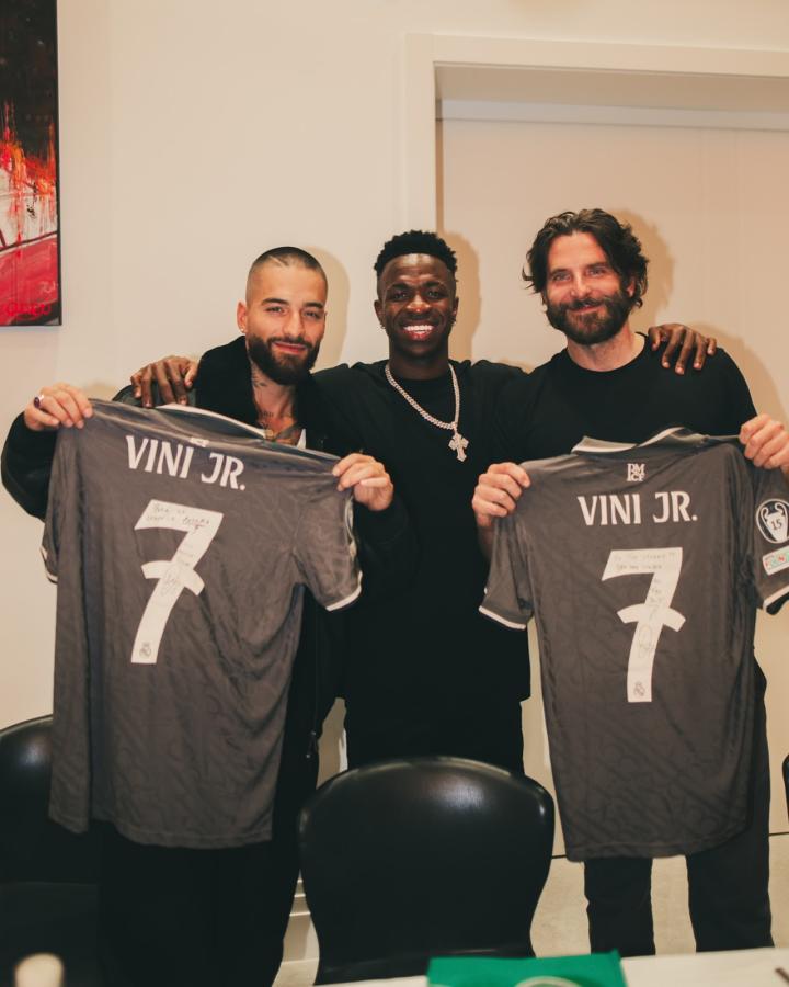 Imagen Vinicius, admirador de Maluma y Bradley Cooper.