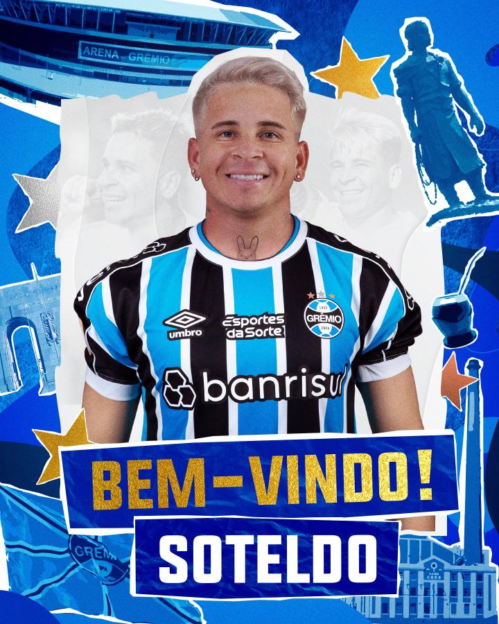 Imagen Yeferson Soteldo es nuevo jugador de Gremio.