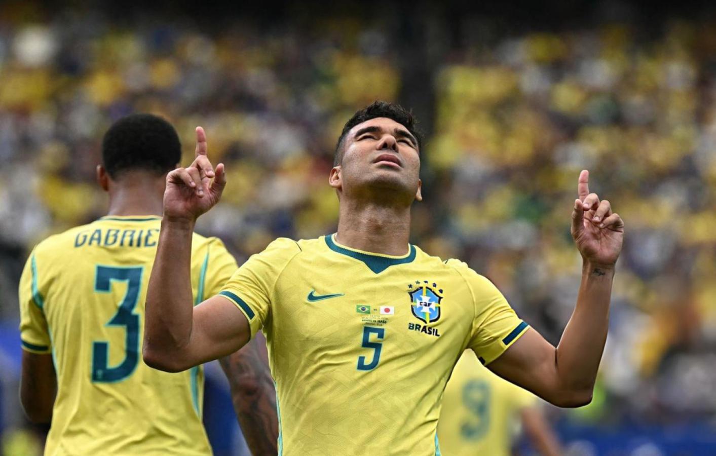 Imagen Casemiro anotó el gol de empate frente a Japón.