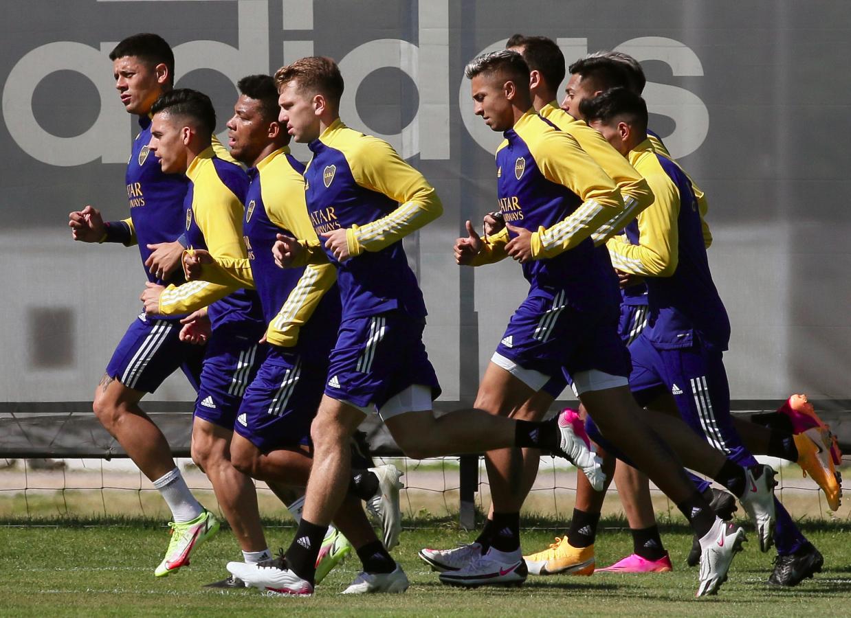 Imagen Boca entrenando