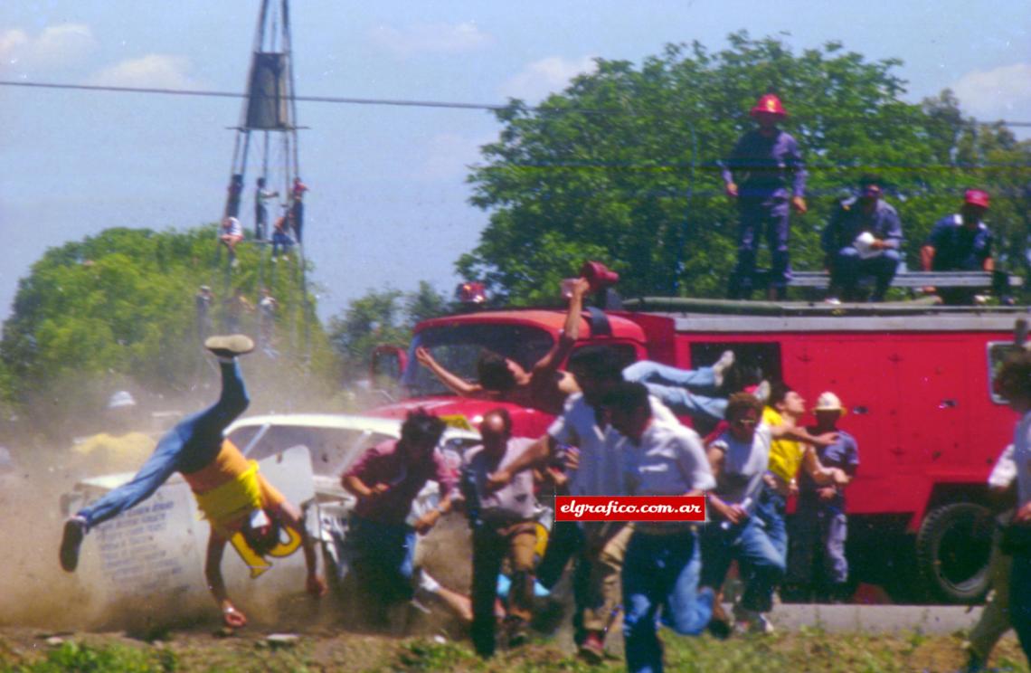 Cruda imagen de la tragedia.