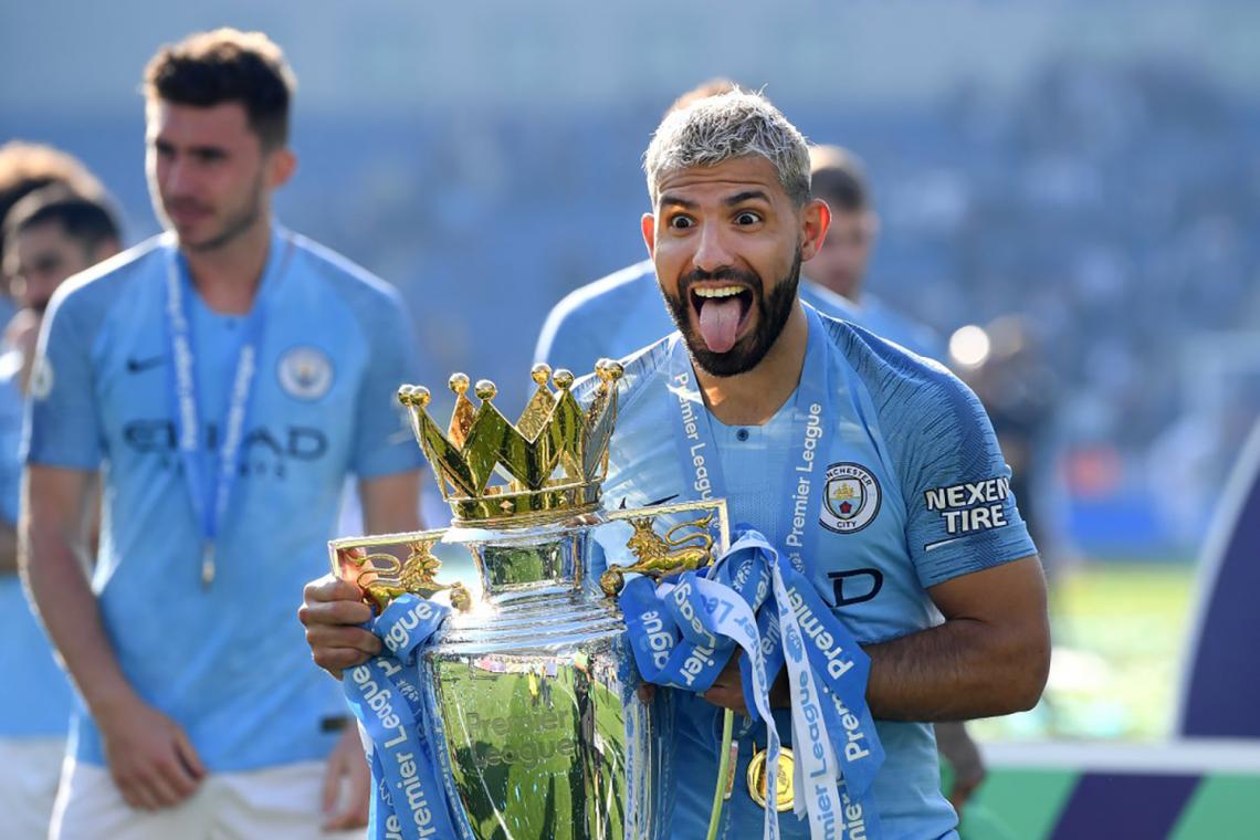 Imagen Sergio Agüero, el máximo goleador extranjero de la Premier.