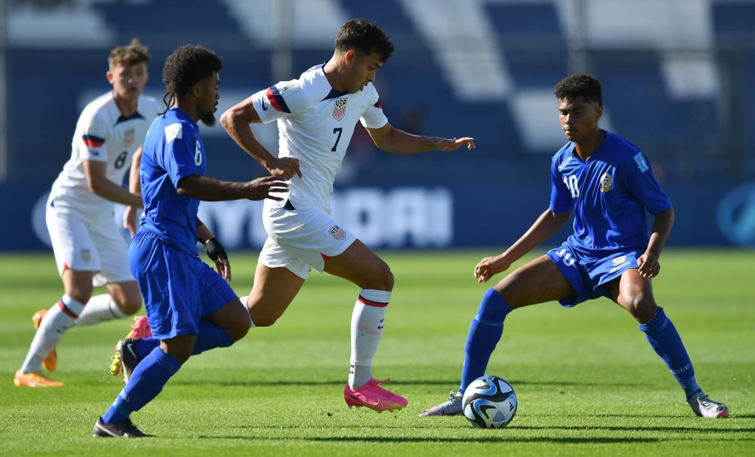 Mundial Sub 20 Estados Unidos goleó a Fiji y puso un pie en octavos