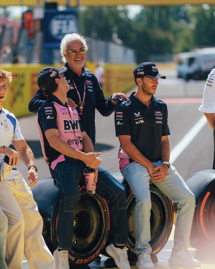 Imagen Briatore se refirió a la desobediencia de Colapinto al pasar a Gasly en Austin.