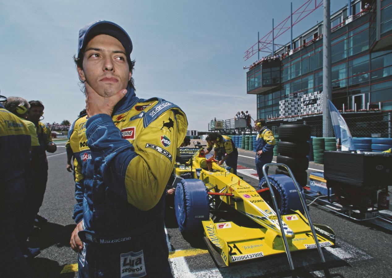 Imagen Mazzacane, el último compatriota en correr en F1, en 2001.