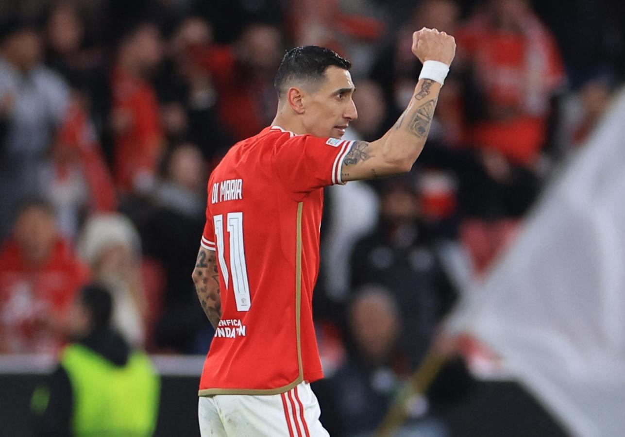 Imagen de Asistencia de Di María y victoria de Benfica en Portugal