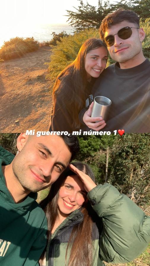 Imagen El mensaje de Macarena Báez para su novio, Javier Altamirano. 