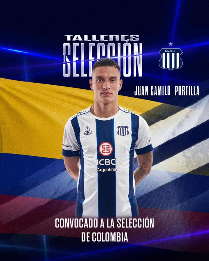 Imagen Juan Camilo Portilla, convocado