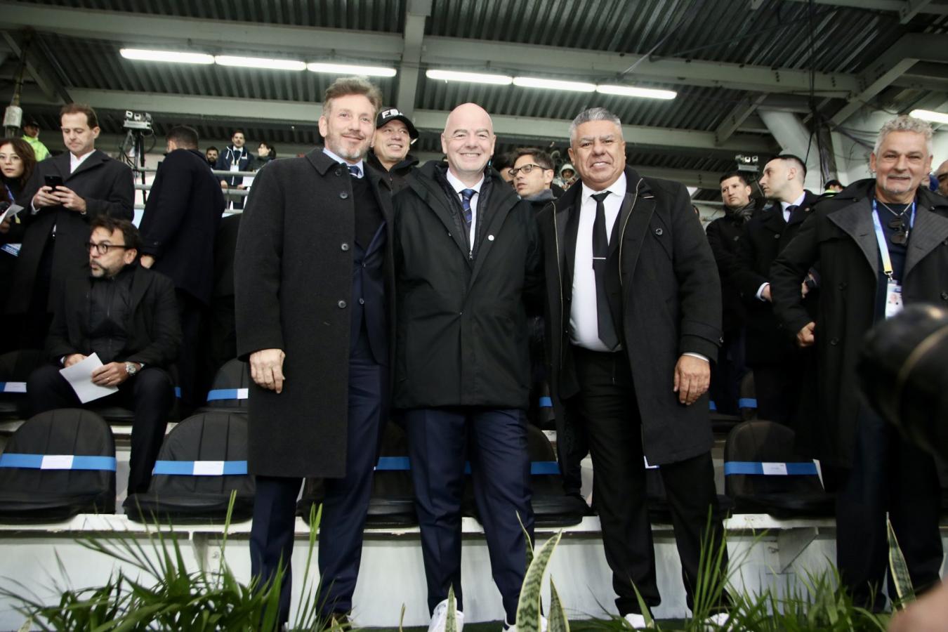 Imagen Los presidentes de FIFA y AFA mantienen una relación que cada vez se afianza más.