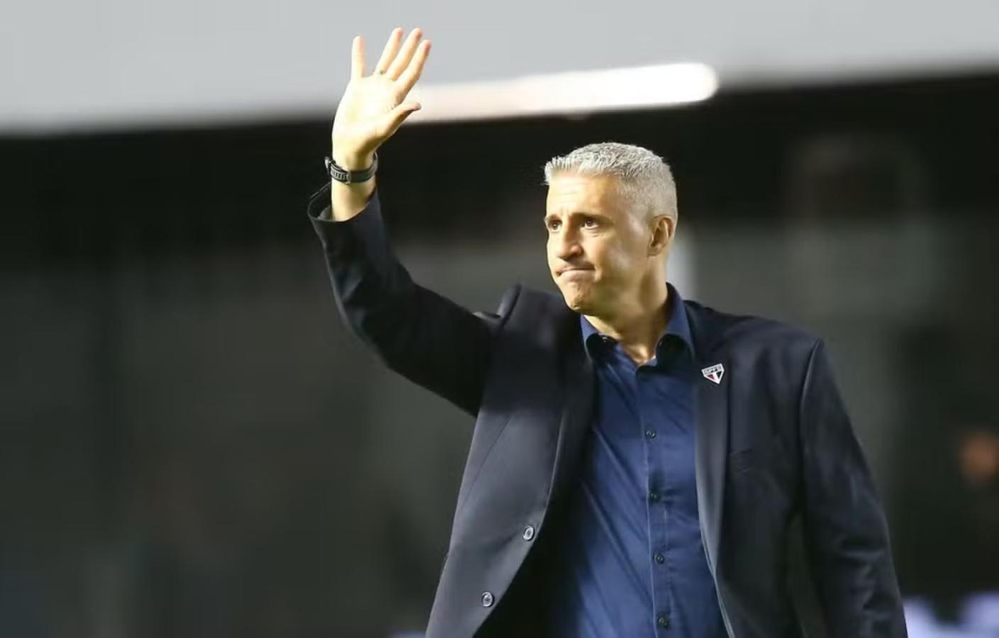 Imagen Hernán Crespo dio la cara y confía en "ser parte de la solución" de São Paulo. AGIF.