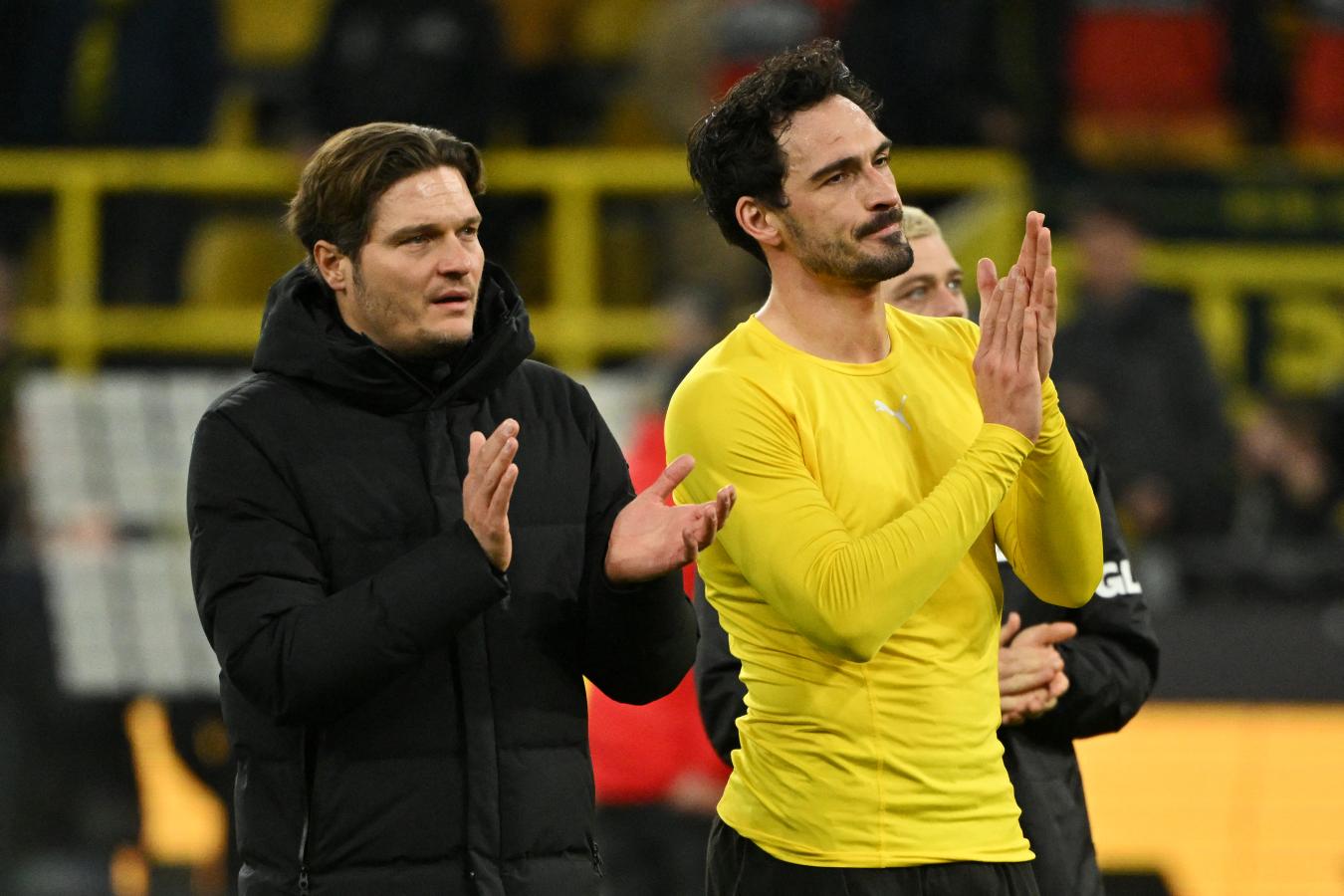 Imagen Una foto que ya no se repetirá: Terzic y Hummels, afuera de Borussia Dortmund. Foto: AFP