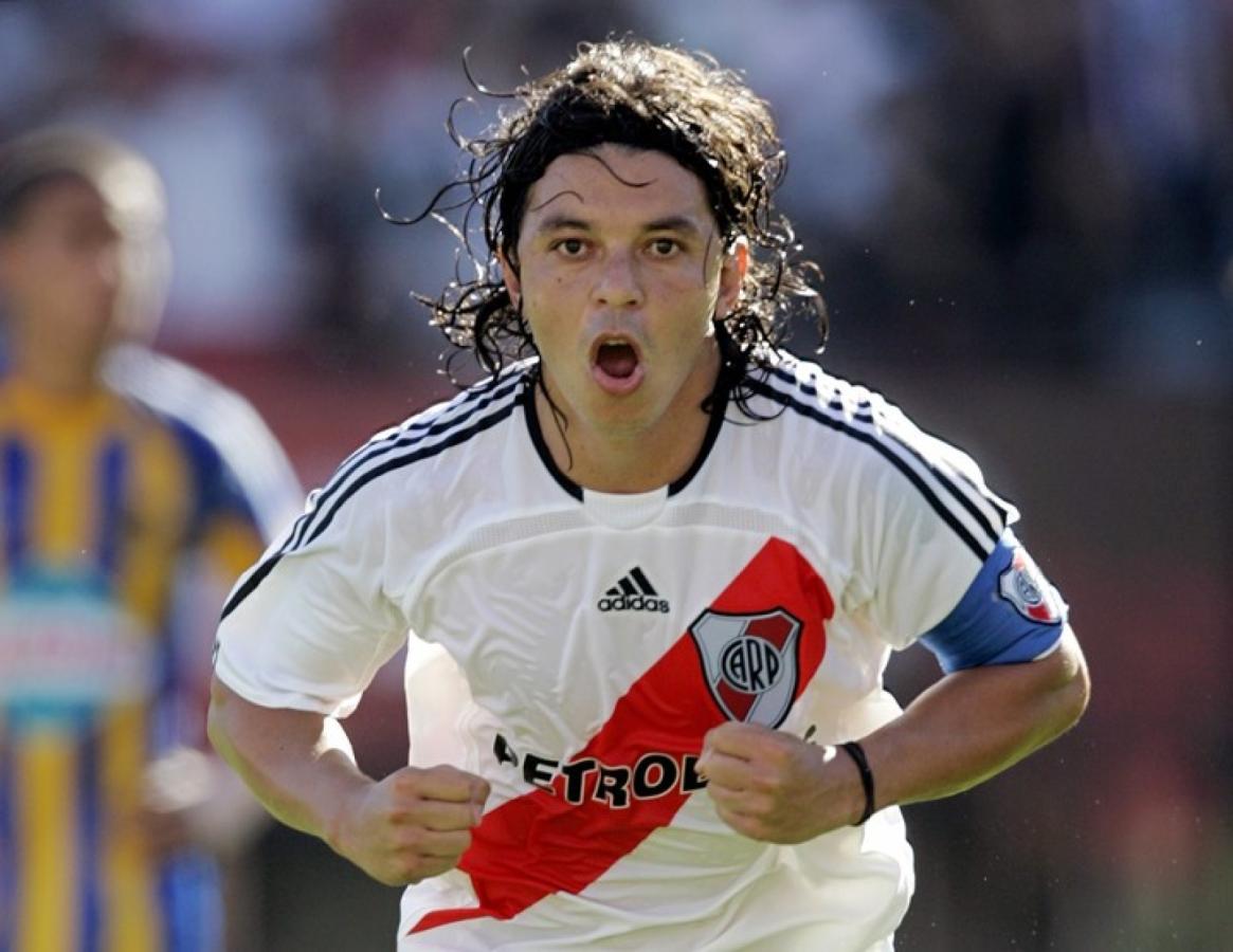 Imagen Gallardo, otro ídolo con tres etapas como futbolista en River.