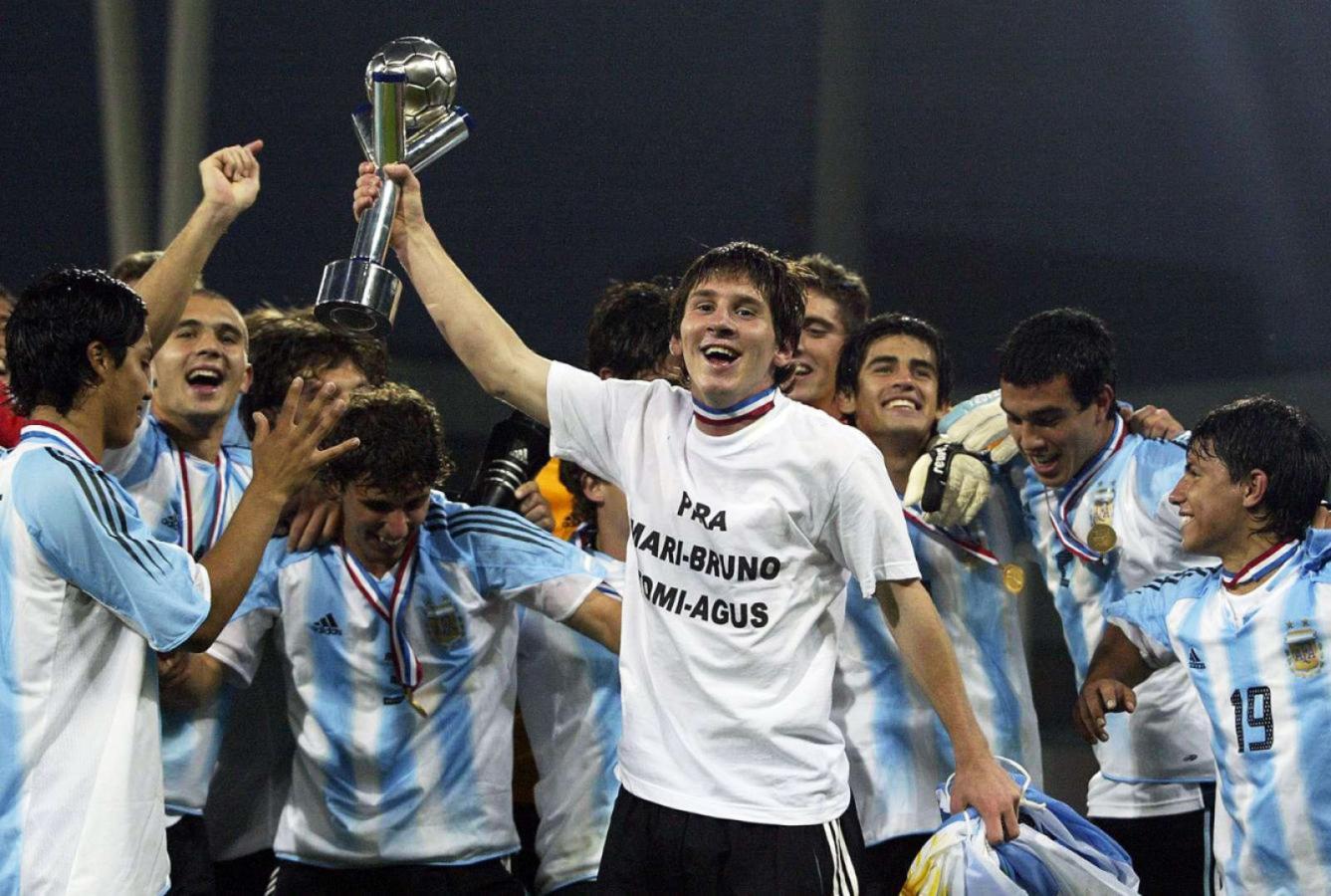 Imagen Argentina le ganó la final del Mundial Sub 20 a Nigeria en 2005.