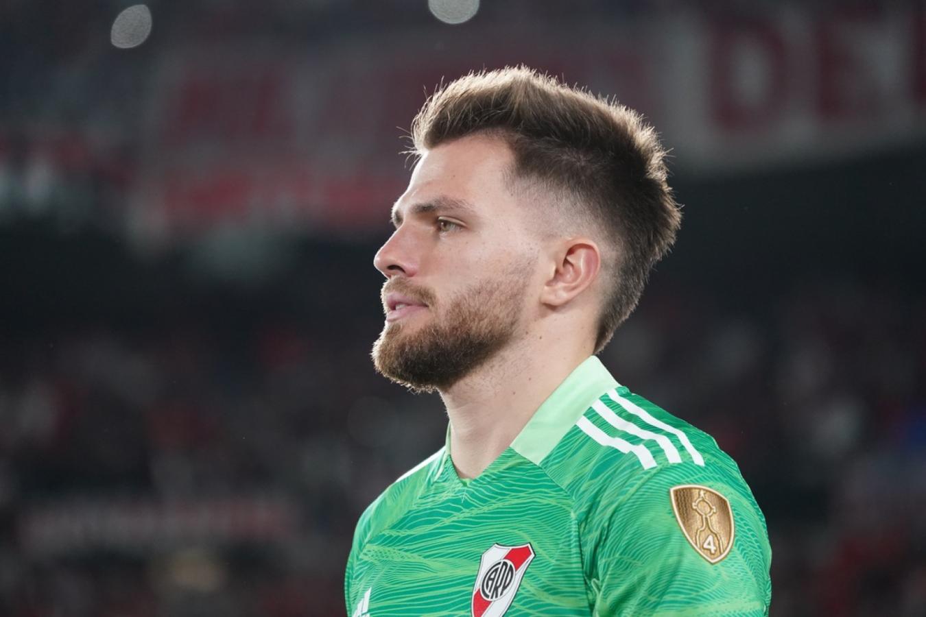 Imagen Centurión volvió a River pero tiene la muñeca fracturada
