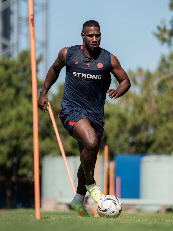Imagen Romaña se presentó este martes en la pretemporada de San Lorenzo.