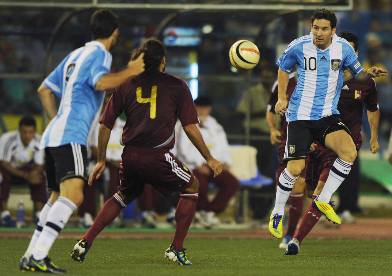 Imagen Messi, el capitán de la nueva Selección que nacía en Calcuta.